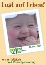 Poster zum Welt Down-Syndrom Tag 09