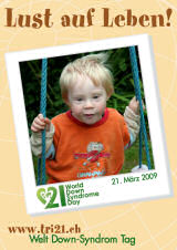 Poster zum Welt Down-Syndrom Tag 09