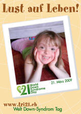 Poster zum Welt Down-Syndrom Tag 09