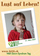 Poster zum Welt Down-Syndrom Tag 09