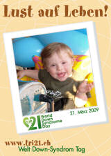 Poster zum Welt Down-Syndrom Tag 09