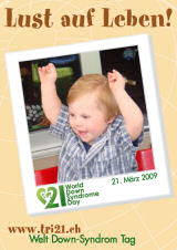 Poster zum Welt Down-Syndrom Tag 09