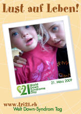 Poster zum Welt Down-Syndrom Tag 09