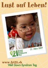 Poster zum Welt Down-Syndrom Tag 09