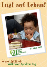 Poster zum Welt Down-Syndrom Tag 09