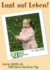 Poster zum Welt Down-Syndrom Tag 09