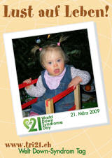 Poster zum Welt Down-Syndrom Tag 09