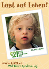 Poster zum Welt Down-Syndrom Tag 09