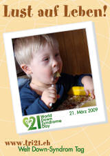 Poster zum Welt Down-Syndrom Tag 09