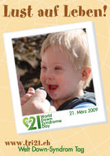 Poster zum Welt Down-Syndrom Tag 09