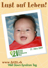 Poster zum Welt Down-Syndrom Tag 09