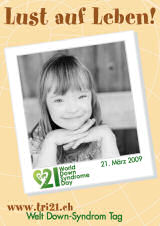Poster zum Welt Down-Syndrom Tag 09