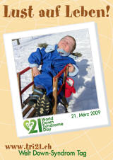 Poster zum Welt Down-Syndrom Tag 09