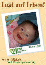 Poster zum Welt Down-Syndrom Tag 09