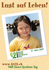 Poster zum Welt Down-Syndrom Tag 09