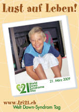 Poster zum Welt Down-Syndrom Tag 09