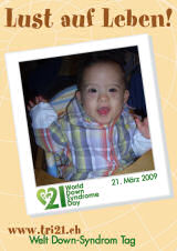 Poster zum Welt Down-Syndrom Tag 09