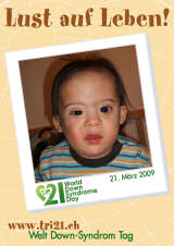 Poster zum Welt Down-Syndrom Tag 09