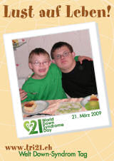 Poster zum Welt Down-Syndrom Tag 09