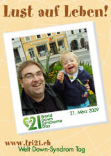Poster zum Welt Down-Syndrom Tag 09