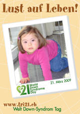 Poster zum Welt Down-Syndrom Tag 09