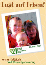 Poster zum Welt Down-Syndrom Tag 09