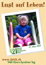 Poster zum Welt Down-Syndrom Tag 09