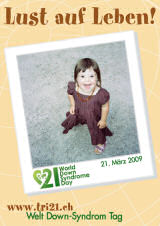 Poster zum Welt Down-Syndrom Tag 09