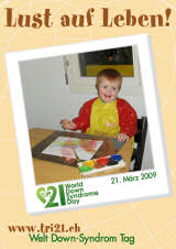 Poster zum Welt Down-Syndrom Tag 09