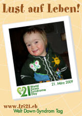 Poster zum Welt Down-Syndrom Tag 09