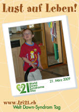 Poster zum Welt Down-Syndrom Tag 09