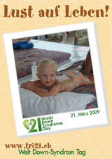 Poster zum Welt Down-Syndrom Tag 09