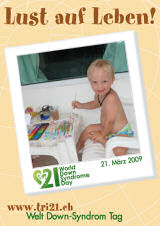 Poster zum Welt Down-Syndrom Tag 09