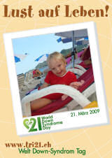 Poster zum Welt Down-Syndrom Tag 09