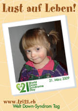 Poster zum Welt Down-Syndrom Tag 09
