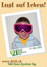 Poster zum Welt Down-Syndrom Tag 09