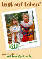 Poster zum Welt Down-Syndrom Tag 09