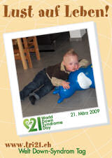 Poster zum Welt Down-Syndrom Tag 09