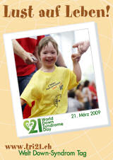 Poster zum Welt Down-Syndrom Tag 09