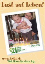 Poster zum Welt Down-Syndrom Tag 09