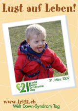 Poster zum Welt Down-Syndrom Tag 09