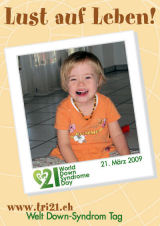 Poster zum Welt Down-Syndrom Tag 09