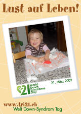 Poster zum Welt Down-Syndrom Tag 09