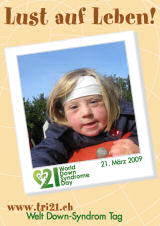 Poster zum Welt Down-Syndrom Tag 09