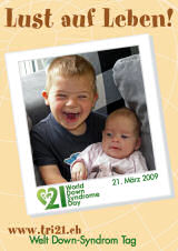 Poster zum Welt Down-Syndrom Tag 09