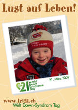 Poster zum Welt Down-Syndrom Tag 09