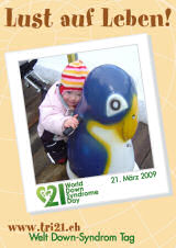 Poster zum Welt Down-Syndrom Tag 09