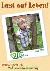 Poster zum Welt Down-Syndrom Tag 09