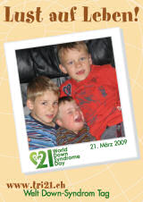 Poster zum Welt Down-Syndrom Tag 09