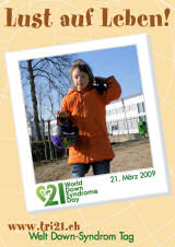 Poster zum Welt Down-Syndrom Tag 09